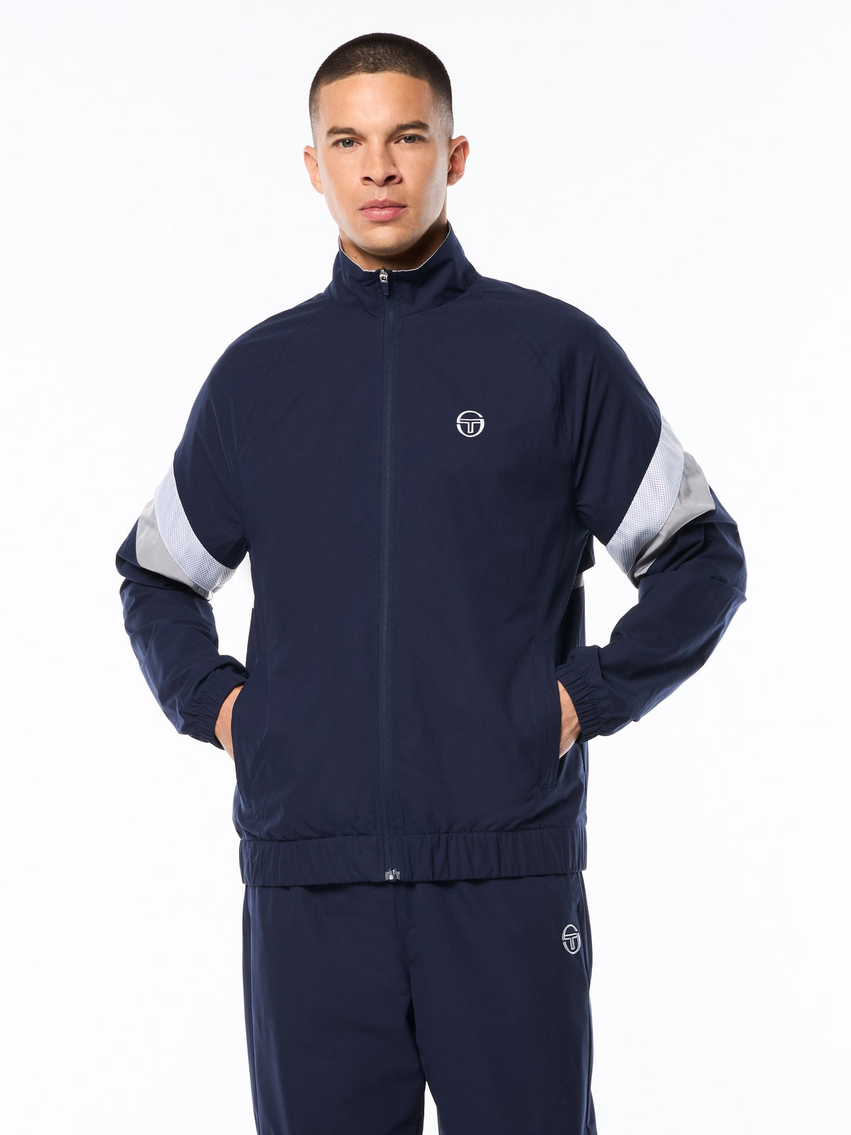 Ventilato Track Jacket-Maritime Blue