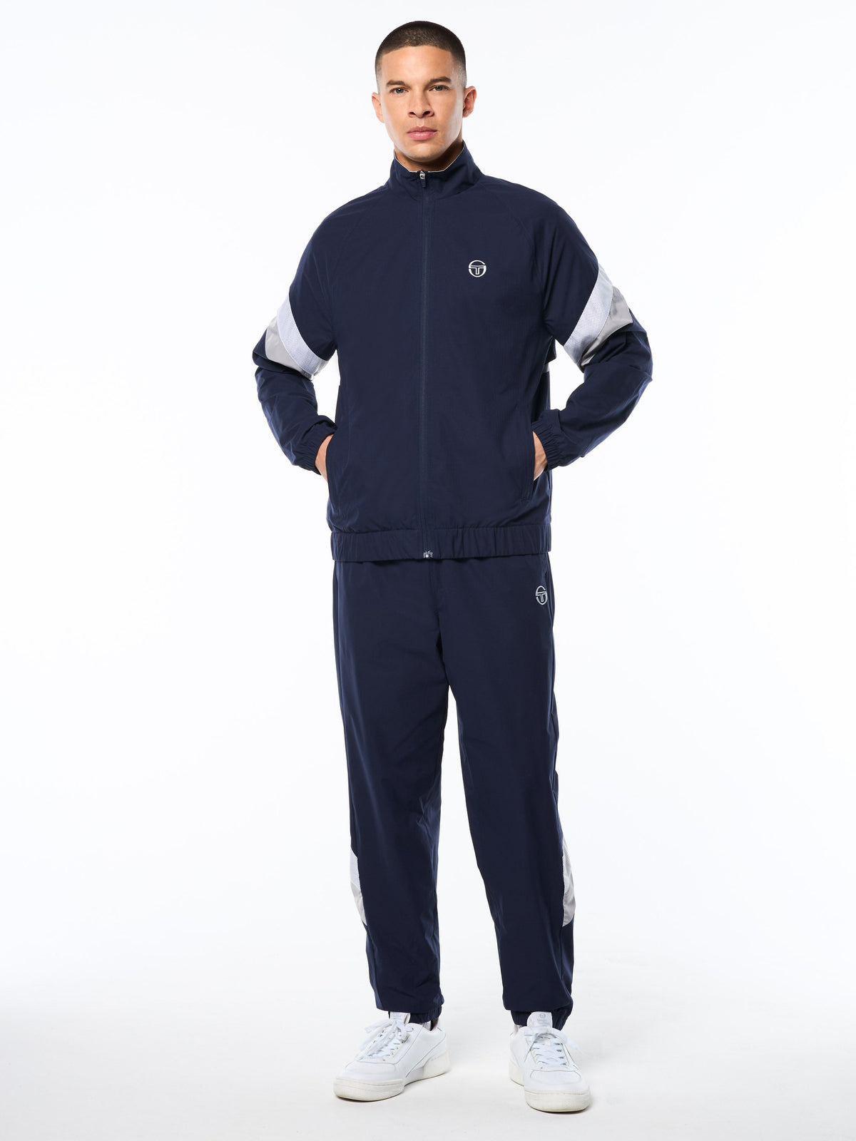 Ventilato Track Jacket-Maritime Blue