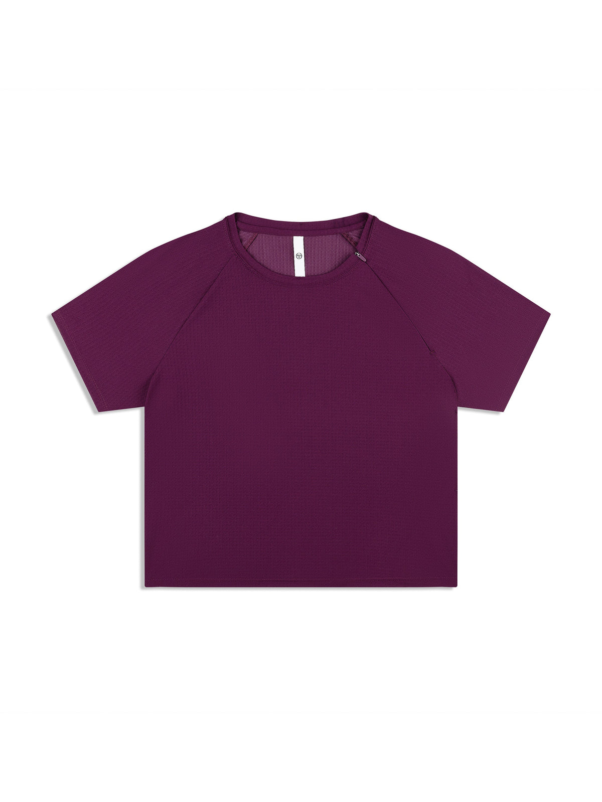 Eva Cropped Top- Potent Purple