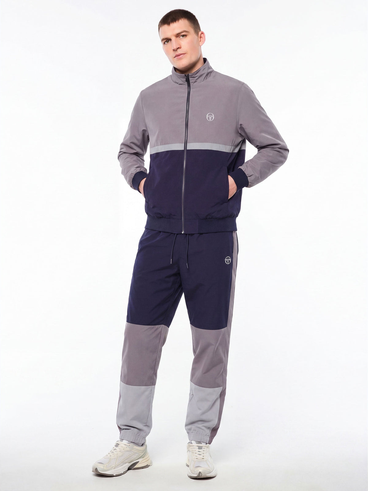 Portico Track Pant- Slate Gray