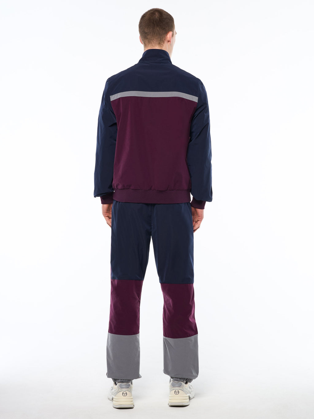Portico Track Jacket- Maritime Blue