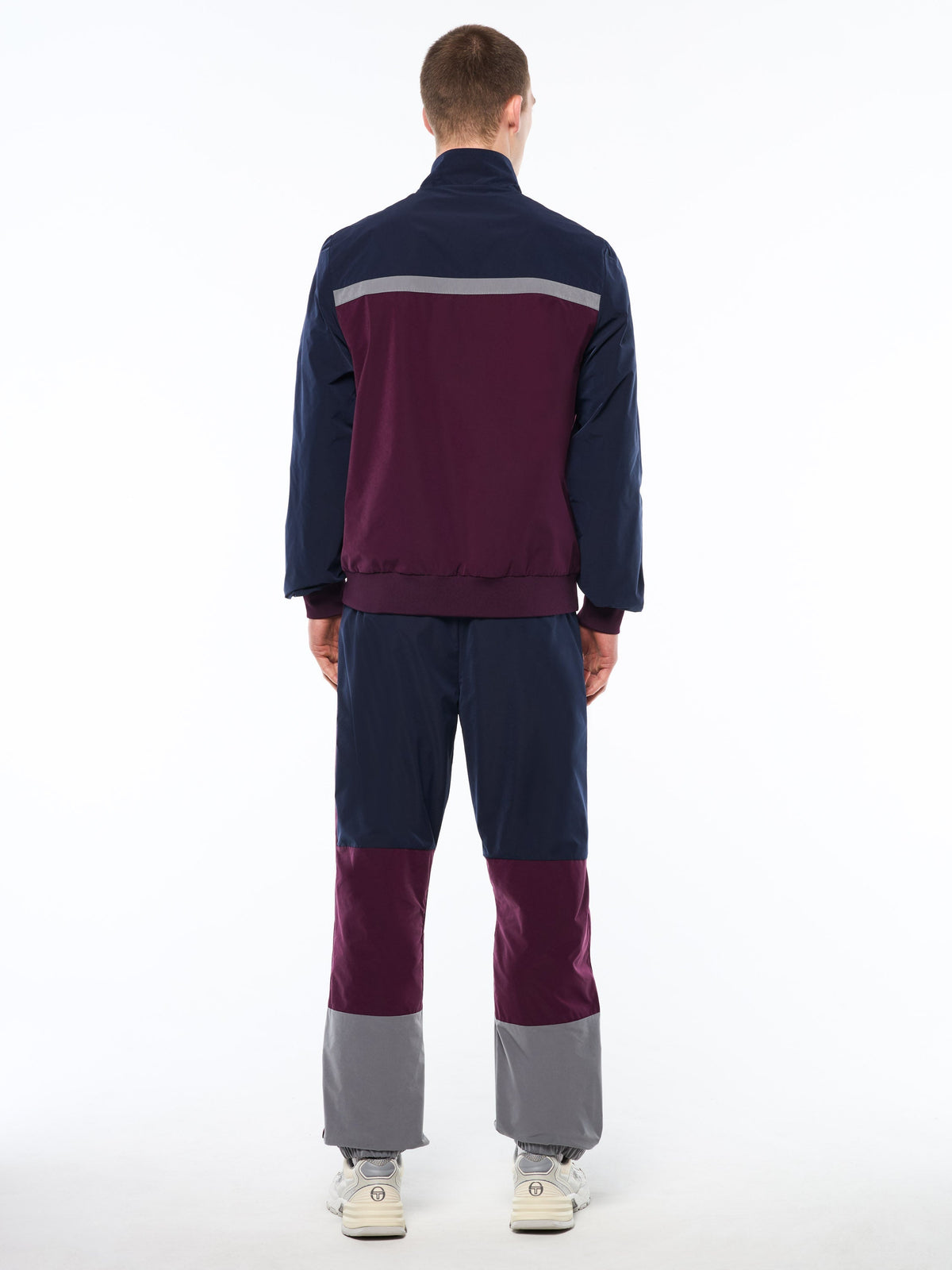 Portico Track Jacket- Maritime Blue