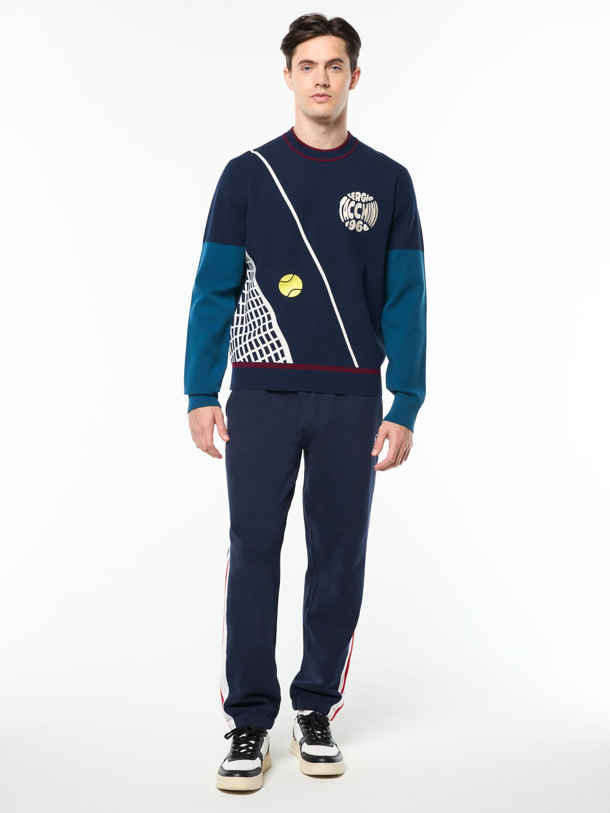 Nota Crewneck- Maritime Blue