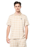 Damarindo Check Polo- Humus