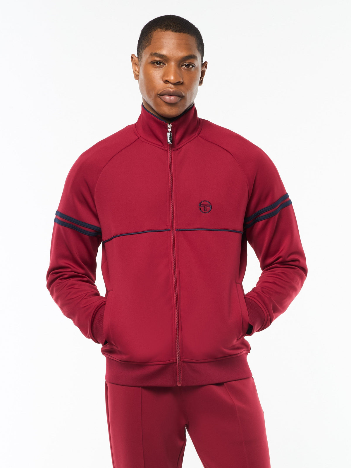 Orion Track Jacket- Rhubarb