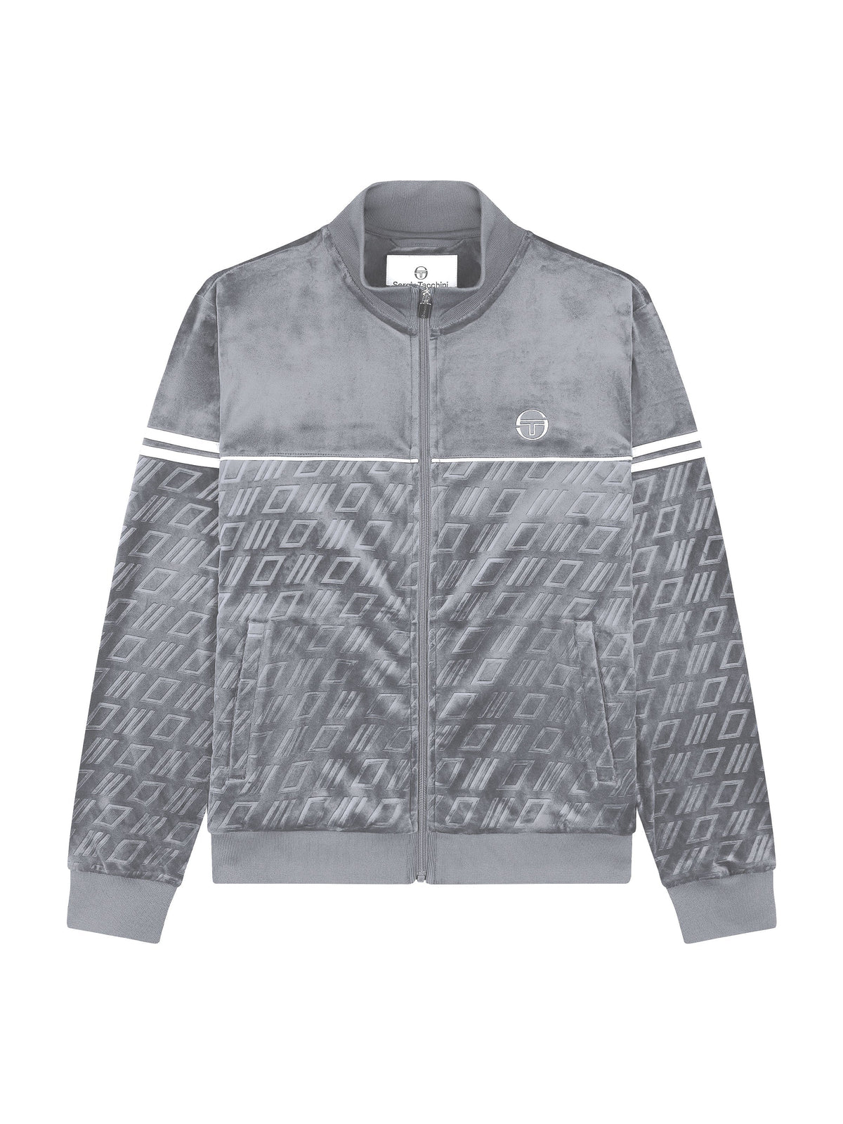 Bandiera Track Jacket- Sleet