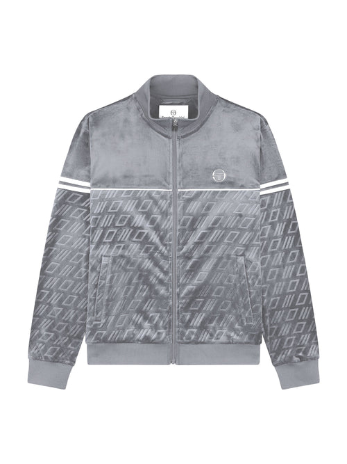 Bandiera Track Jacket- Sleet