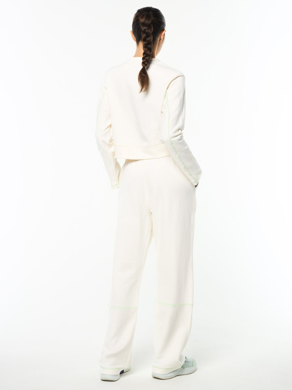 Greta Crewneck- Gardenia