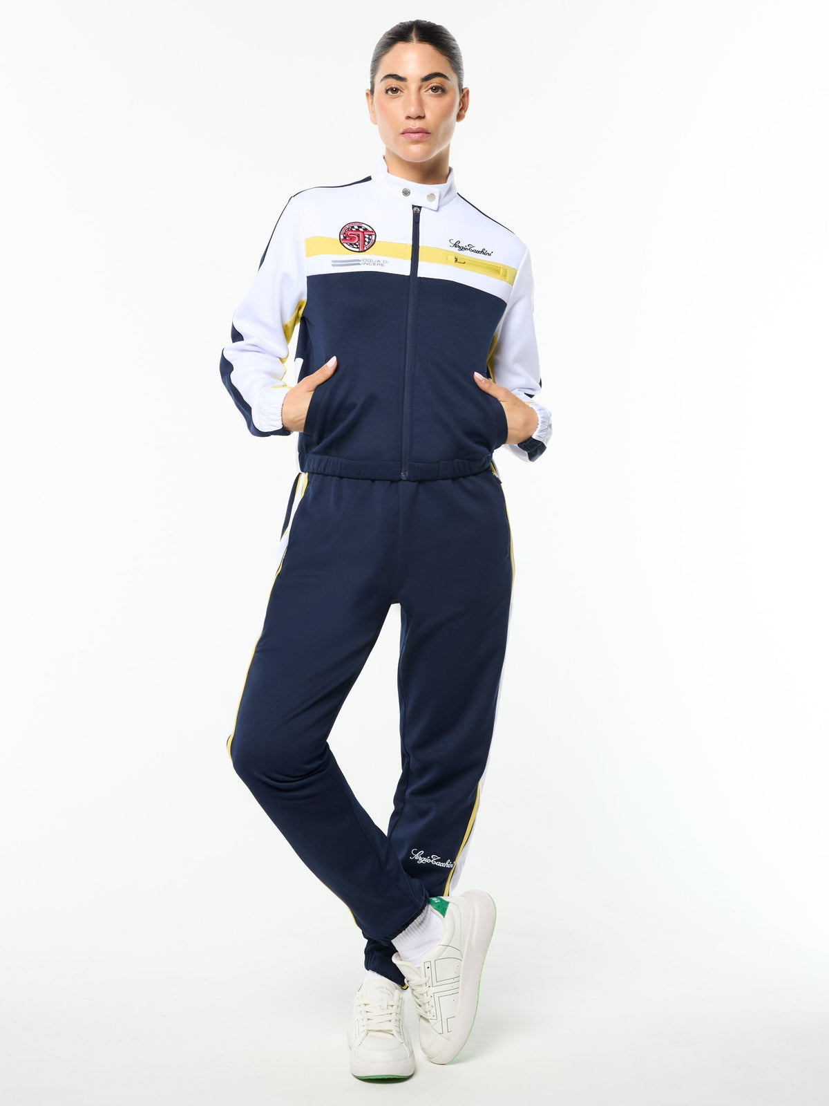 Women's Corsa Track Jacket- Maritime Blue