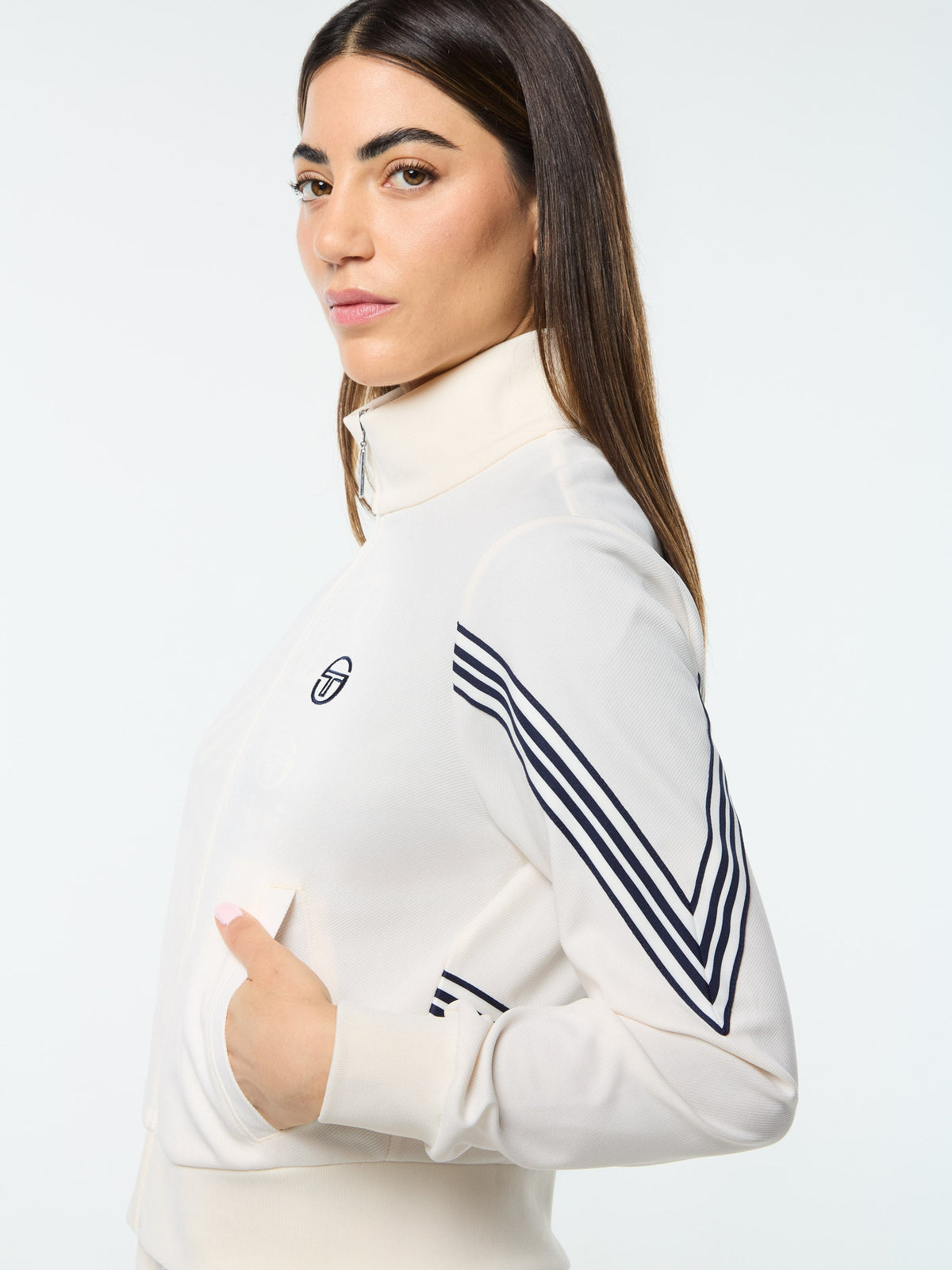 Sole Track Jacket- Gardenia