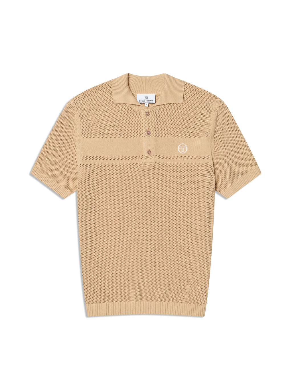 Sabino Knit Polo-Mojave Desert
