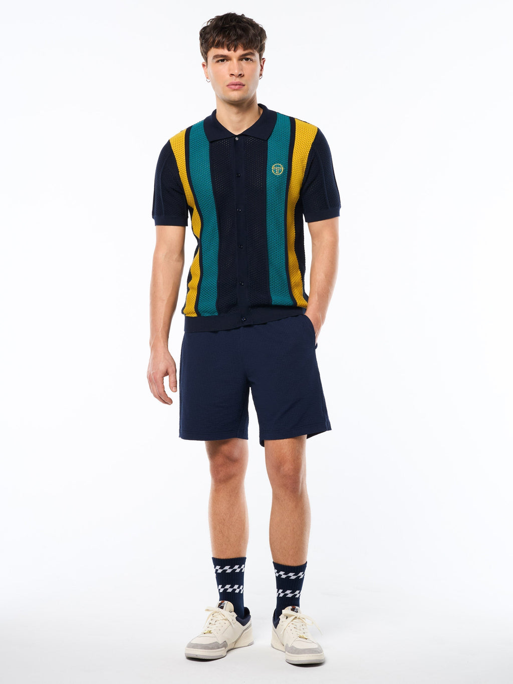 Montell Knit Polo-Maritime Blue