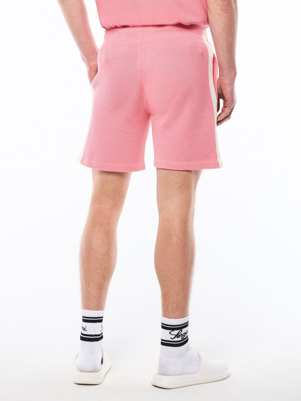 Fratelli Crochet Cabana Short-Geranium Pink