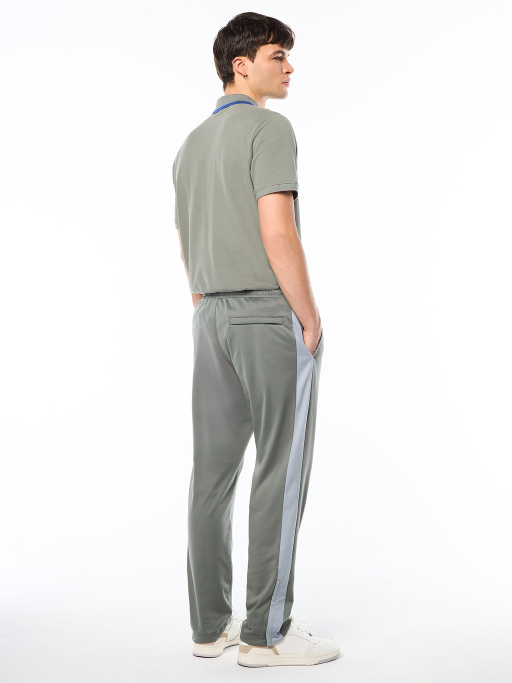 Massimo Track Pant-Agave Green