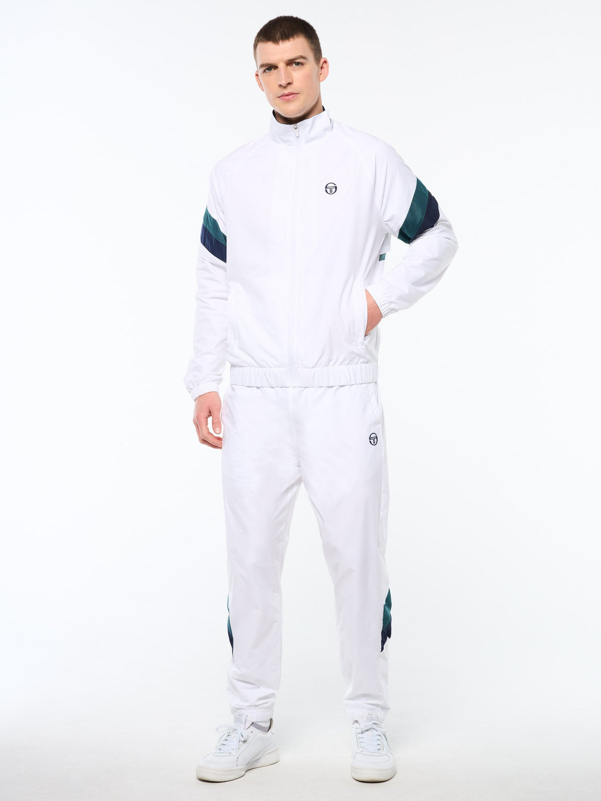 Ventilato Track Jacket-Brilliant White