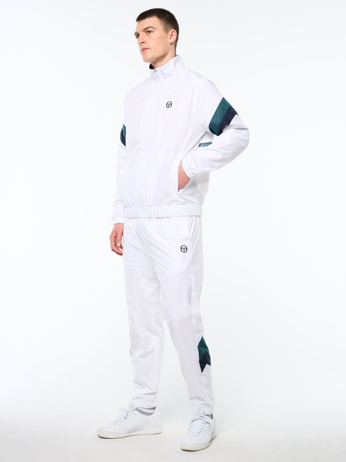 Ventilato Track Jacket-Brilliant White