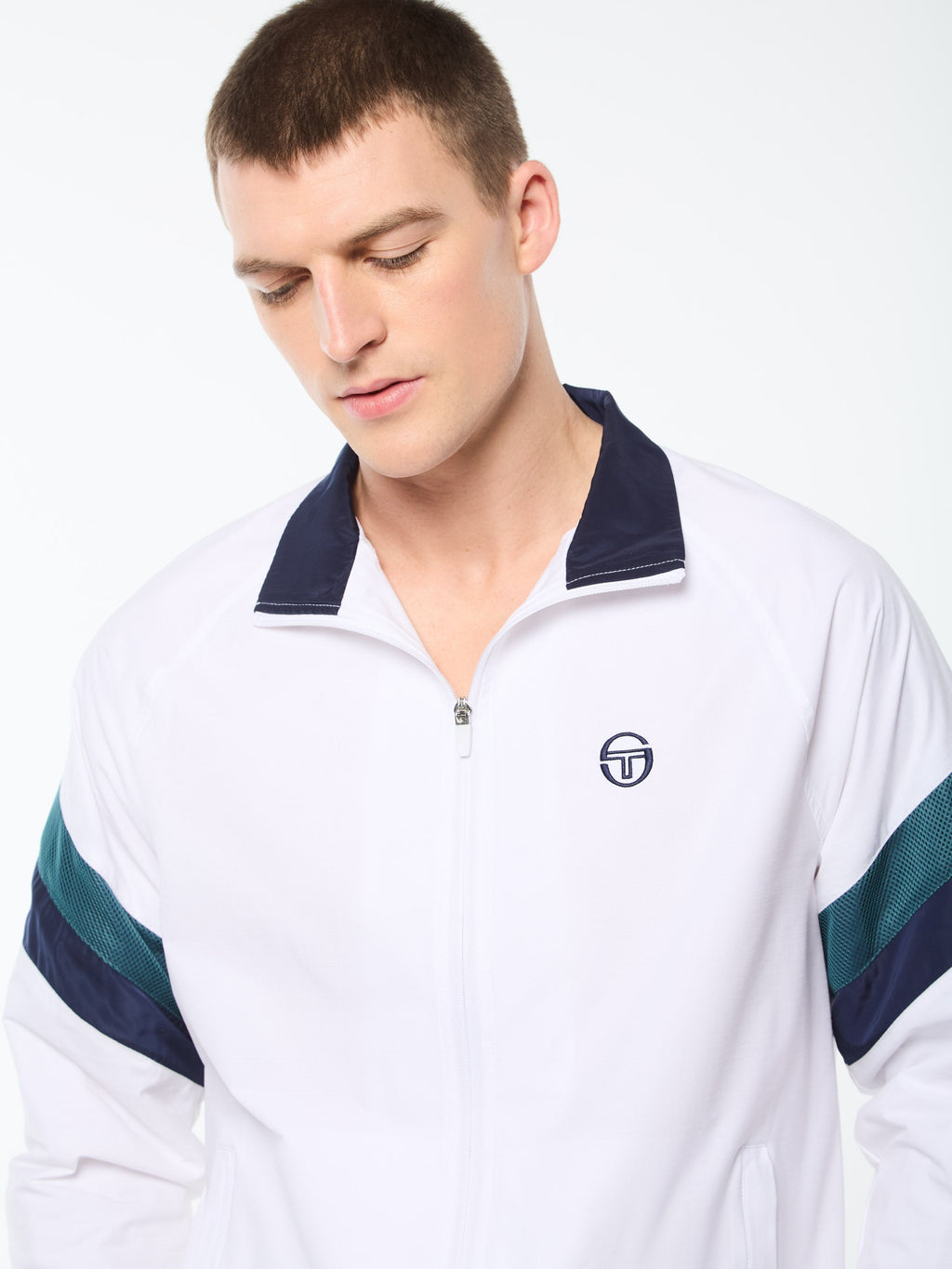 Ventilato Track Jacket-Brilliant White