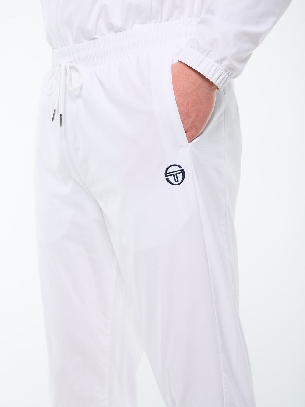Ventilato Track Pant-Brilliant White