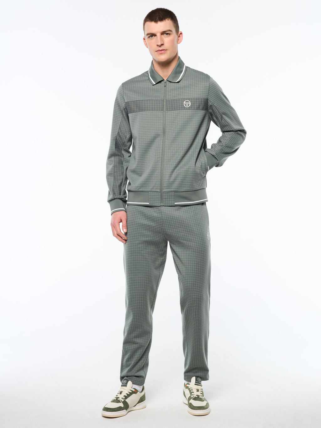 Rete Track Jacket-Agave Green