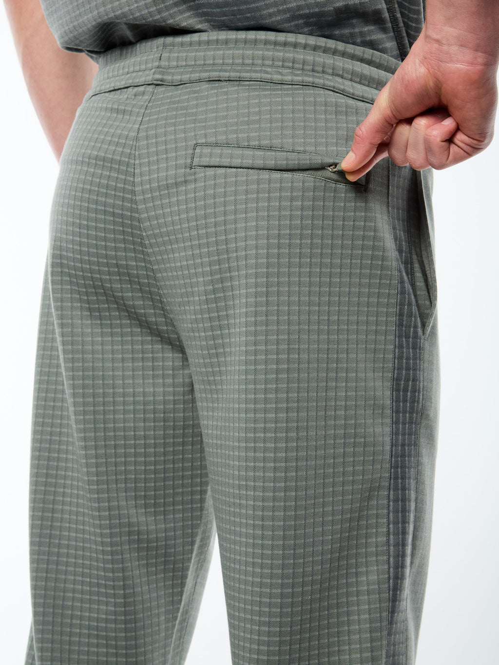 Rete Track Pant-Agave Green
