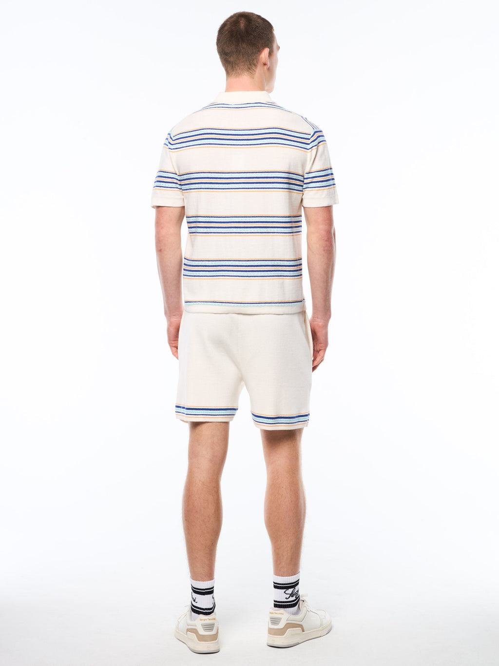 Fausto Sweater Polo-Gardenia