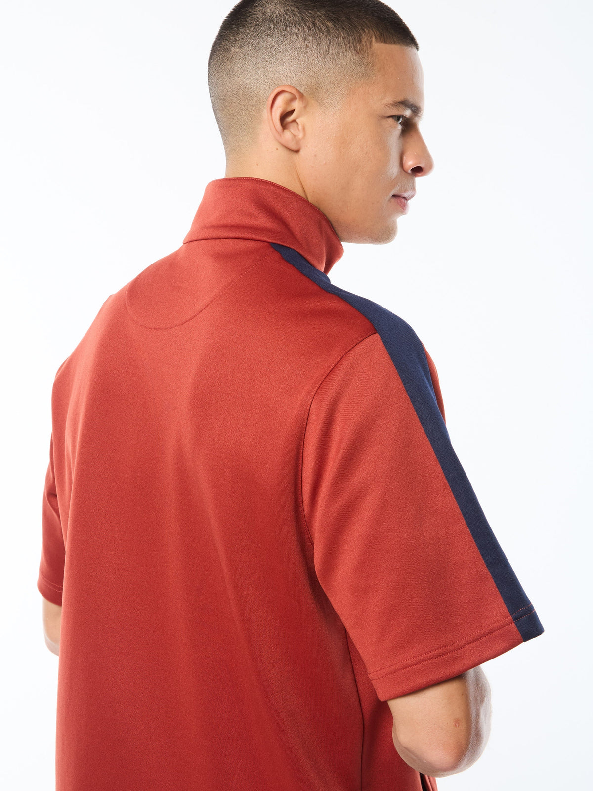 Viscotti Short Sleeve Track Jacket-Bossa Nova