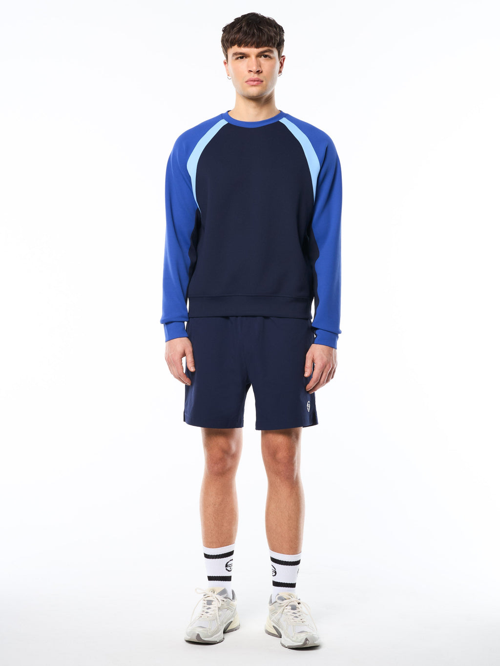 Sportivo Crewneck-Maritime Blue