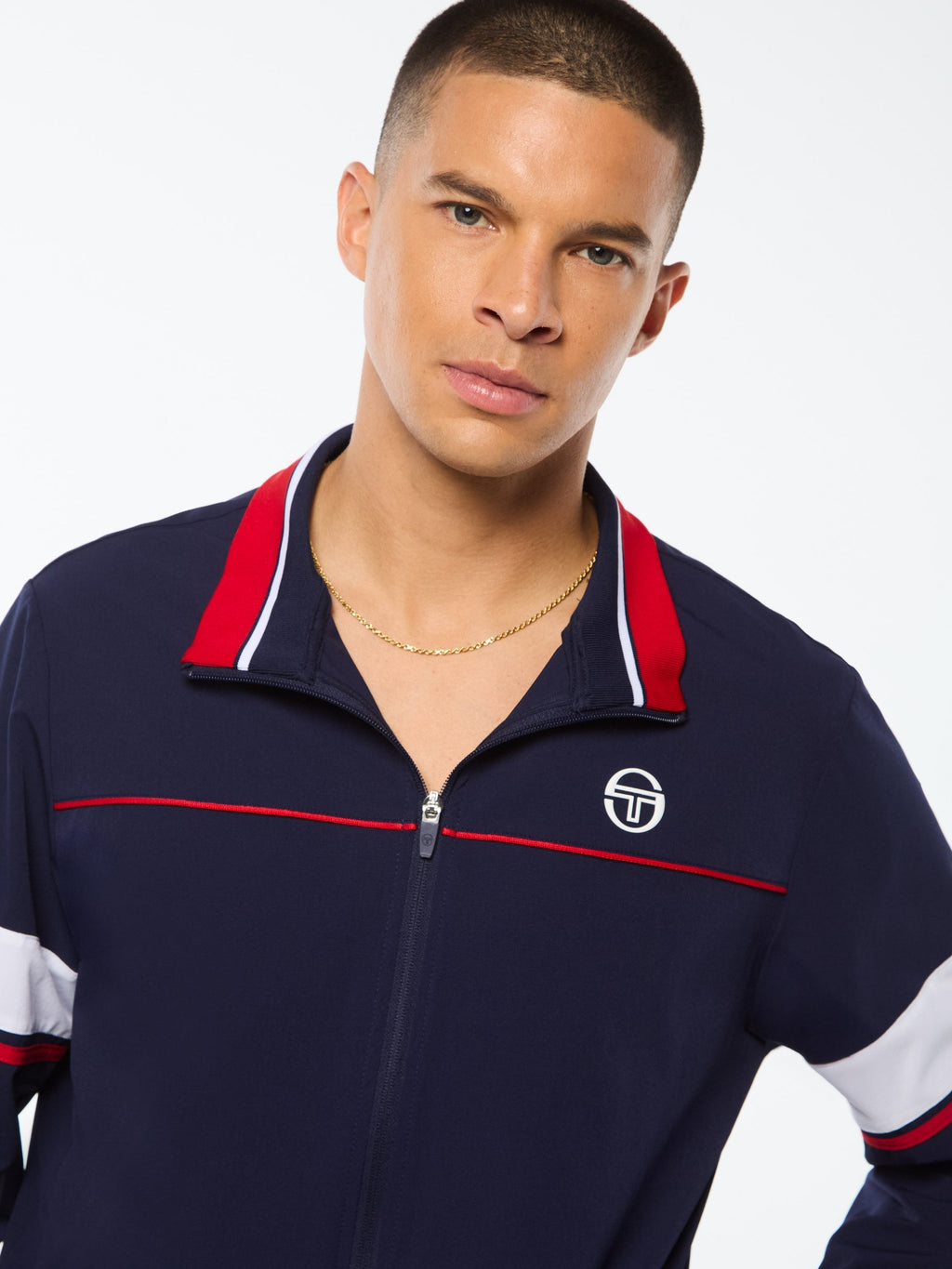 Solare Track Jacket-Maritime Blue