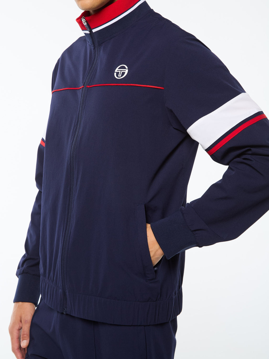 Solare Track Jacket-Maritime Blue