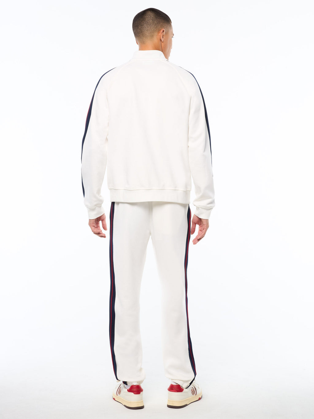 Semplice Track Jacket-Gardenia