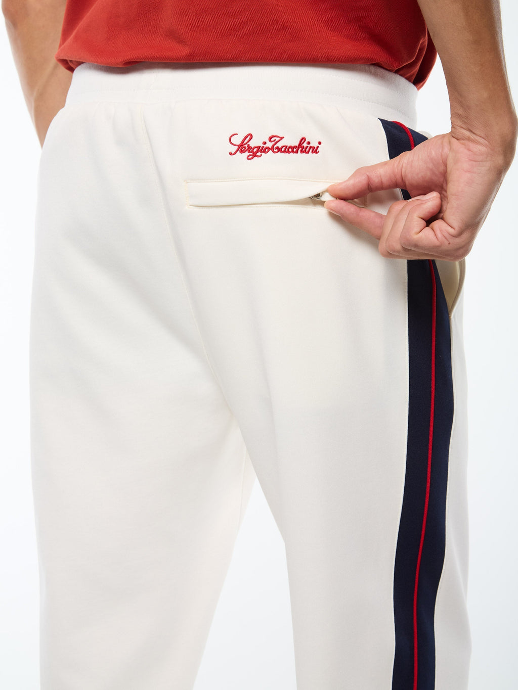 Semplice Track Pant-Gardenia