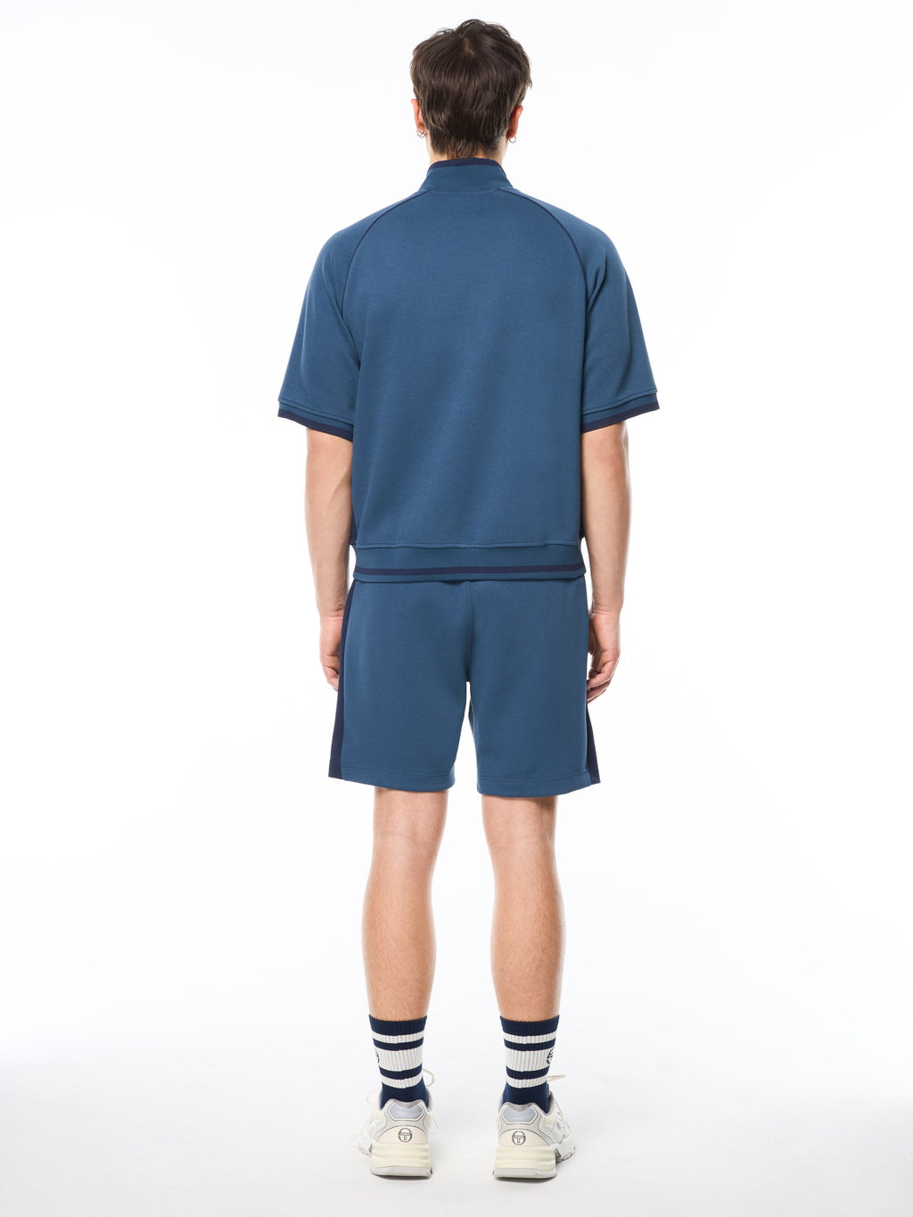 Pannello Short Sleeve Track Jacket-Key Largo
