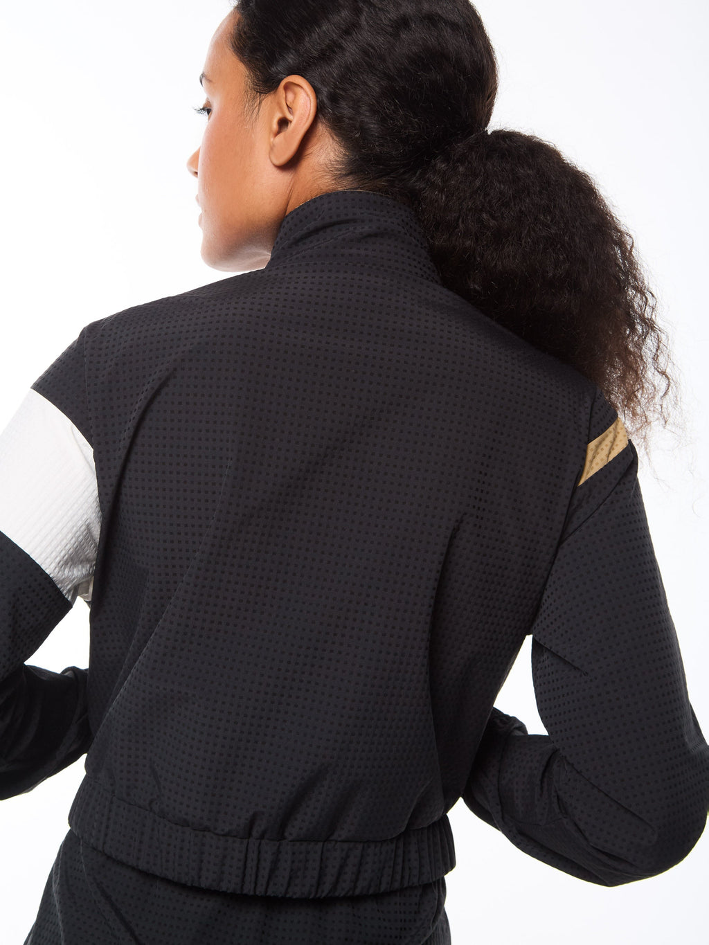Roma Track Jacket-Black Beauty