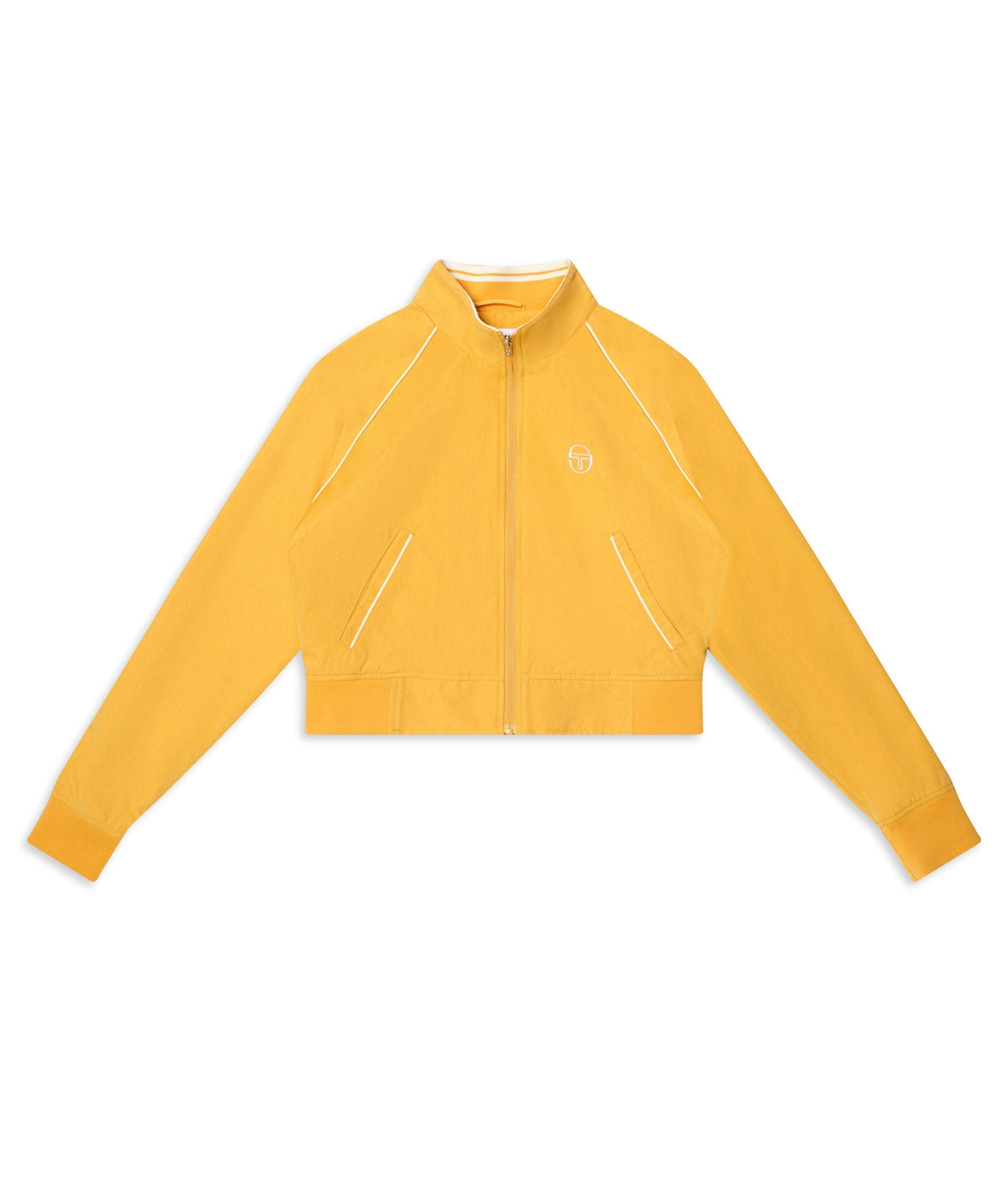 Via Track Jacket-Honey Gold