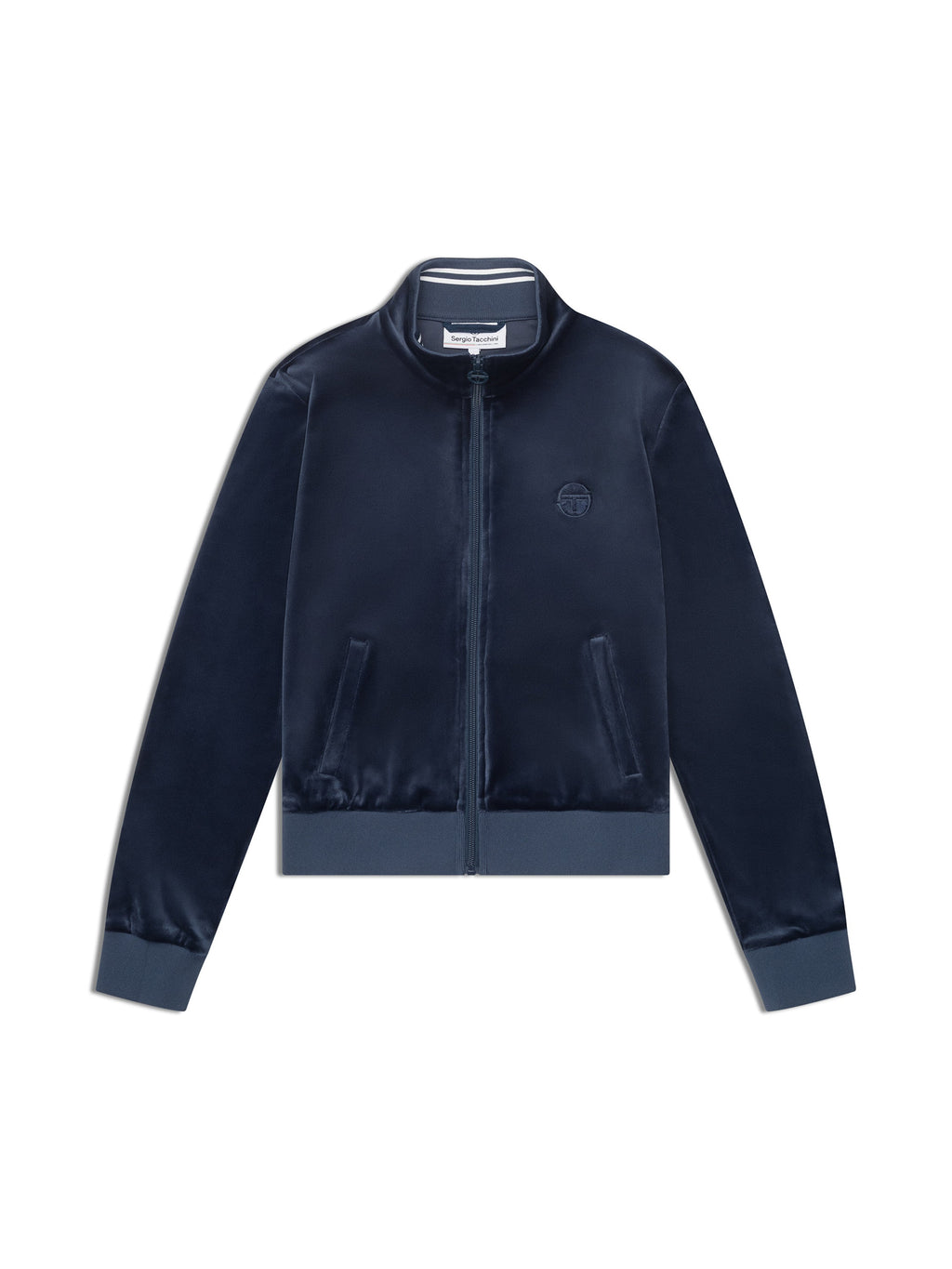 Nuvola Velour Track Jacket-Key Largo