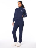 Women's Lioni Track Jacket- Maritime Blue