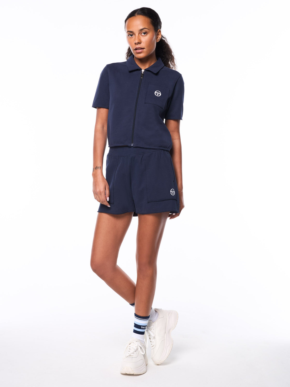 Gianna Shorts-Maritime Blue