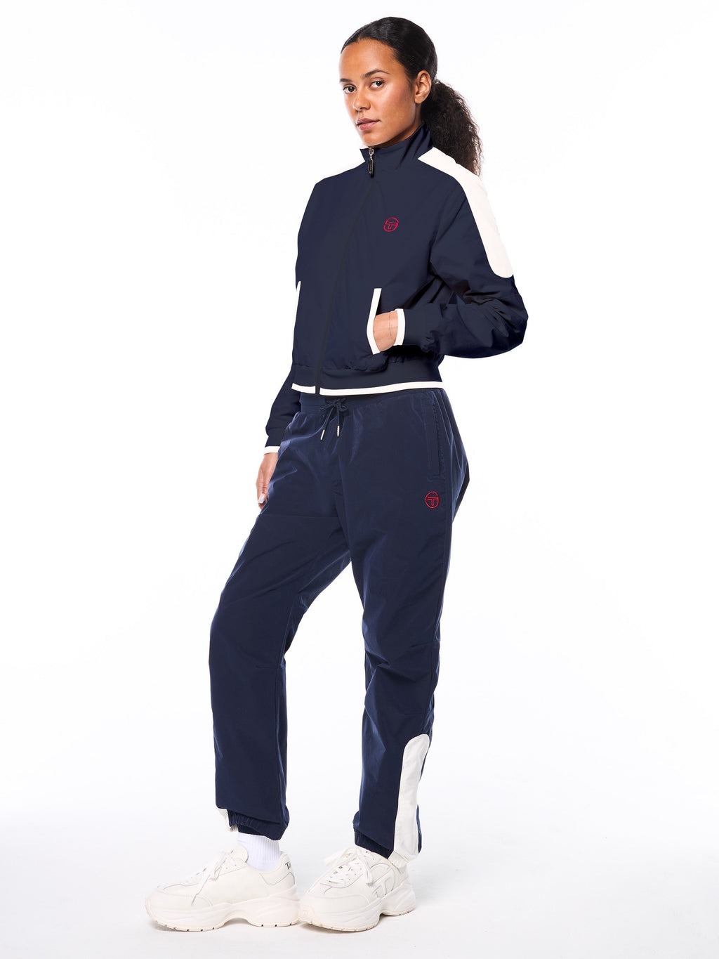 Nella Track Jacket- Maritime Blue
