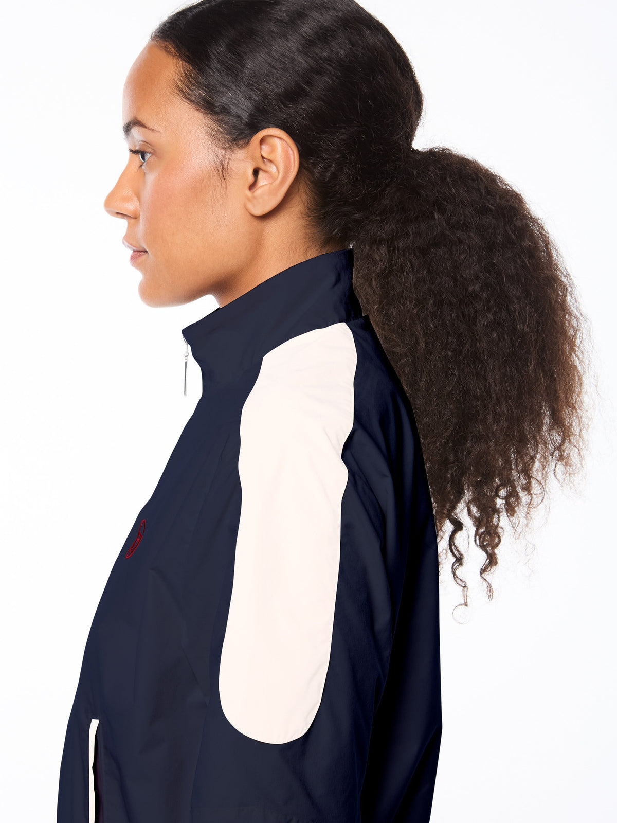 Nella Track Jacket- Maritime Blue